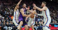 Hartenstein has 33 points and 19 rebounds to help the Thunder rout the Kings
