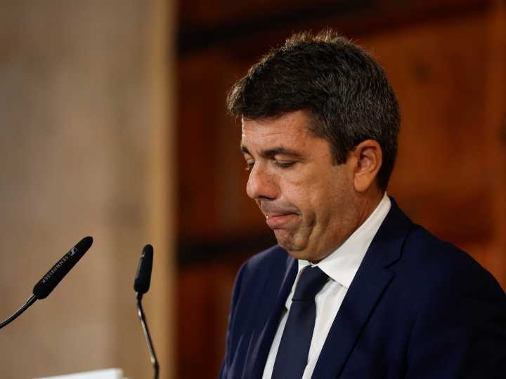 España: el presidente de la región de Valencia renuncia un año después de las inundaciones por la Dana