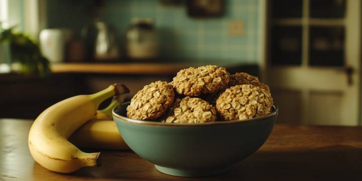 ¿Cómo hacer galletas de avena saludables con solo 5 ingredientes?