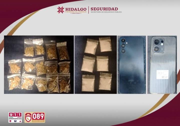 Pachuca: SSPH detiene a dos por robo de autopartes