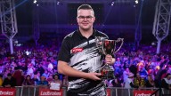 PDC World Youth Championship: Van Veen clinches double as Greaves falls short