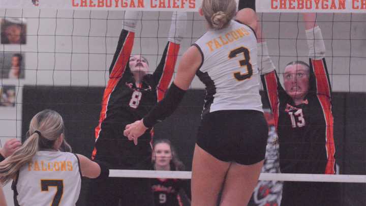 Excellent season for Cheboygan volleyball ends in district final