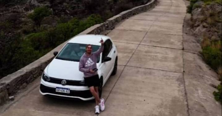 Un influencer viajero, maravillado por un camino de San Luis