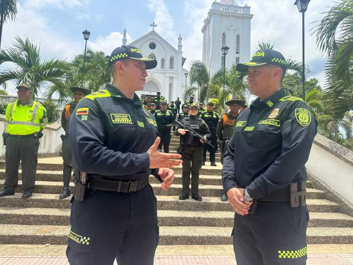 La Policía en Bolívar tiene todo listo para garantizar la seguridad durante la celebración de la virgen del Carmen