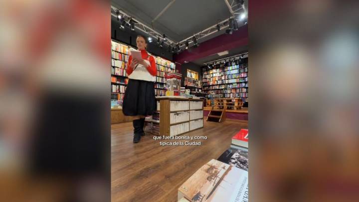 Esta es la librería de Palma que ha conquistado a una influencer en su visita a Mallorca