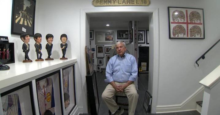 Realtor and radio host showcases in-home Beatles museum, 62 years in the making