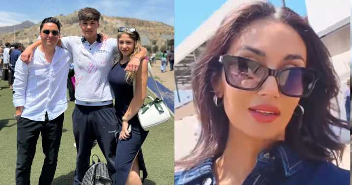 Violento abordazo azota a Manuel Neira y Pamela Díaz: Su hijo de 4 años quedó dentro del vehículo