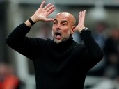 Pep Guardiola ’embarrassed and ashamed’ of cameraman confrontation at Newcastle