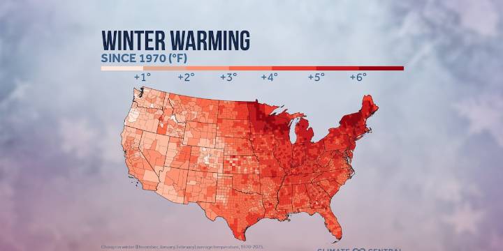 Behind the Forecast: Are Our Winters Getting Warmer?