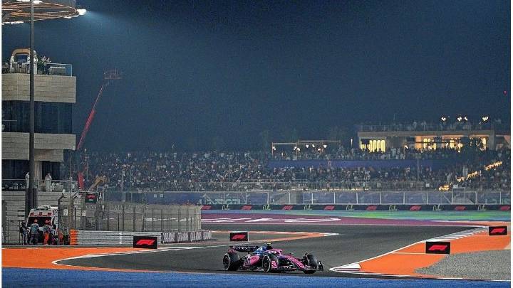 Franco Colapinto avanzó en el Gran Premio de Qatar