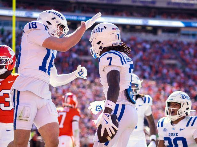 Nate Sheppard's 3-yard TD, Duke's 2-point conversion stun Clemson 46
