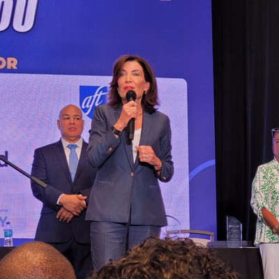 Hochul and Mamdani play nice at Somos - City & State New York