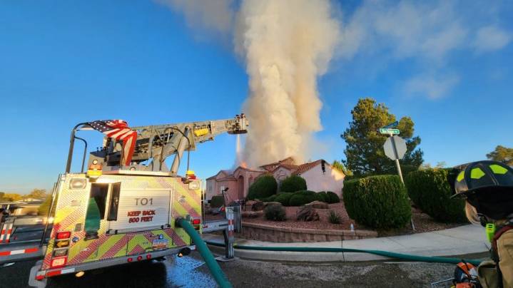 Rio Communities Fire Department responds to Tuesday morning house fire