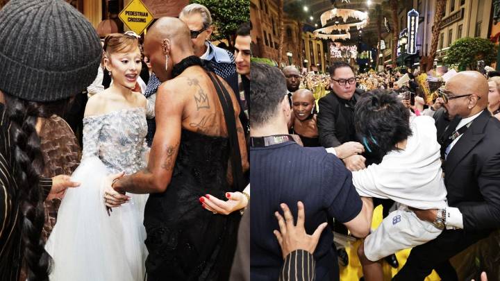 Condenado a pagar cárcel el hombre que se lanzó sobre la cantante y actriz Ariana Grande en el estreno de "Wicked: For Good"