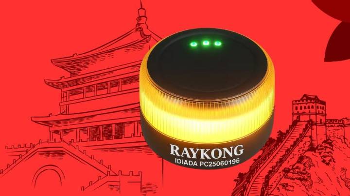 Las 3 balizas de emergencia V16 más baratas de Raykong: cuestan 25 euros y arrasan con los descuentos del 11.11 de AliExpress