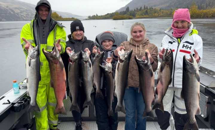 Run of late coho creates some good fishing opportunities