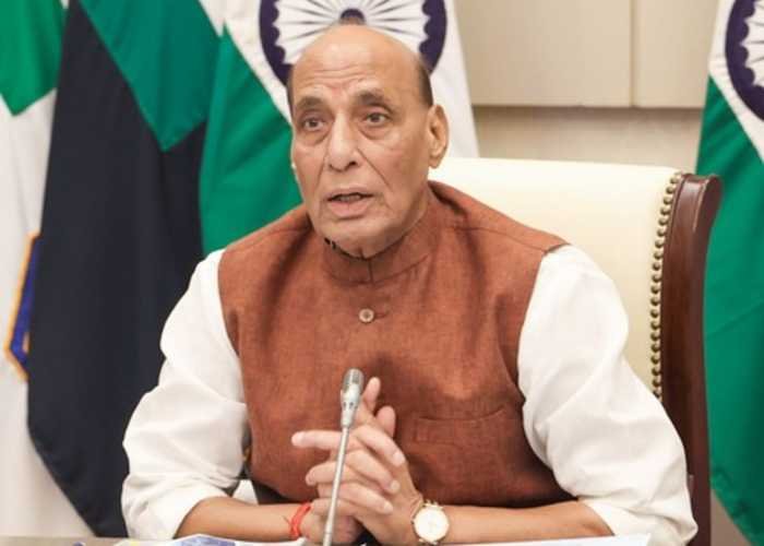 Many out on bail but remain unabashed in seeking votes: Rajnath Singh’s swipe at Mahagathbandhan