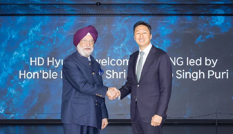 Hardeep Puri, HD Hyundai Chief Discuss Partnership In Shipbuilding