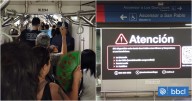 Cierran cuatro estaciones de la Línea 1 del Metro por persona en la vía