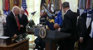 Oval Office Press Briefing Involving Trump Halted After Attendee Collapses