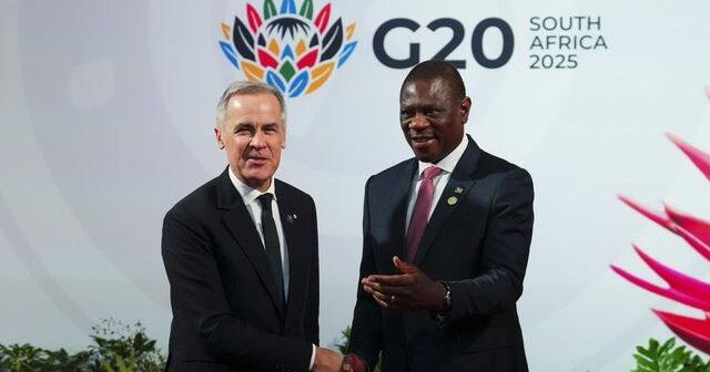 Carney says Ottawa, South Africa launching talks for an investment pact on minerals