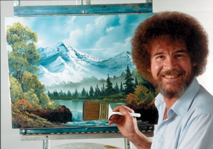 A happy circumstance: Bob Ross paintings sell for more than $600K to help public TV stations