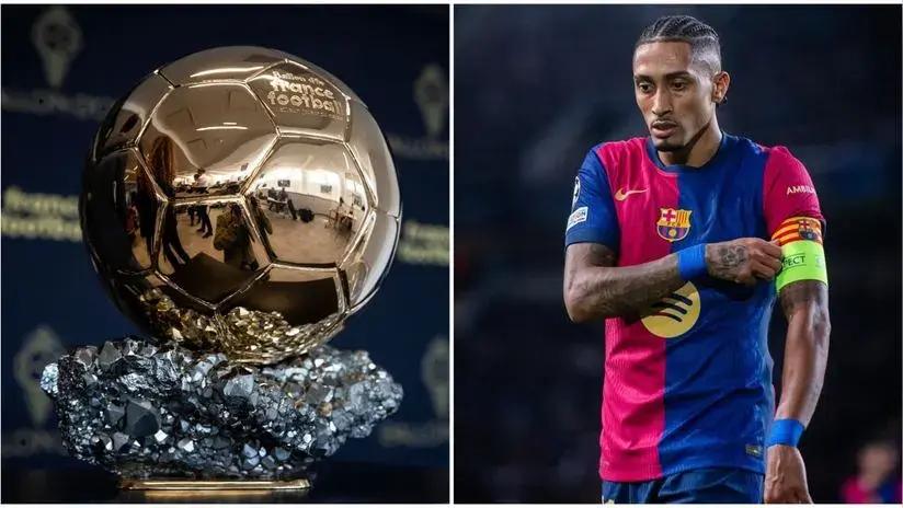 El lamento de Raphinha: reveló que no ganar el Balón de Oro fue "una decepción personal"