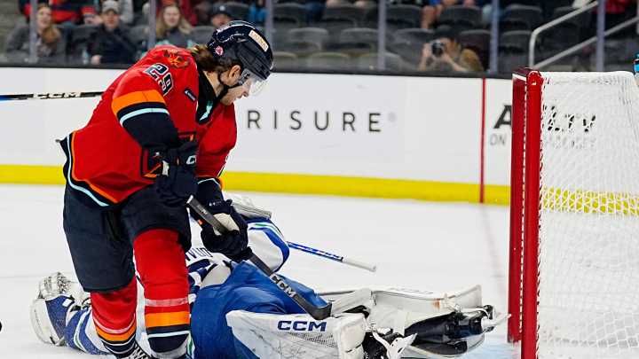 Firebirds face off with 2025 AHL Calder Cup Champions the Abbottsford Canucks