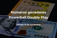 Powerball Double Play en vivo : resultados y ganadores del sábado 15 de noviembre de 2025