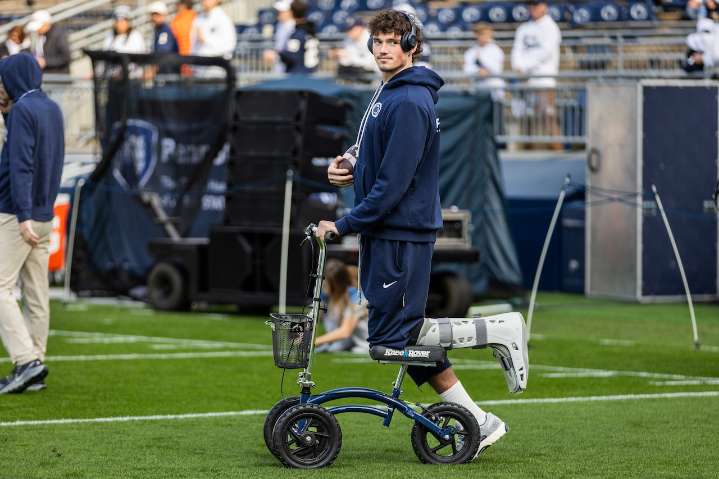 ‘True leadership’: Penn State’s Drew Allar looking ahead after injury that ended his Lions career