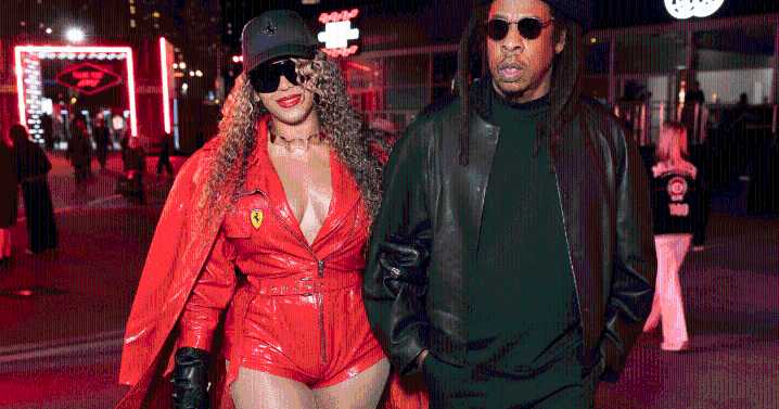 Beyonce's Fiery Red Playsuit Brings Serious Heat to F1 Grand Prix