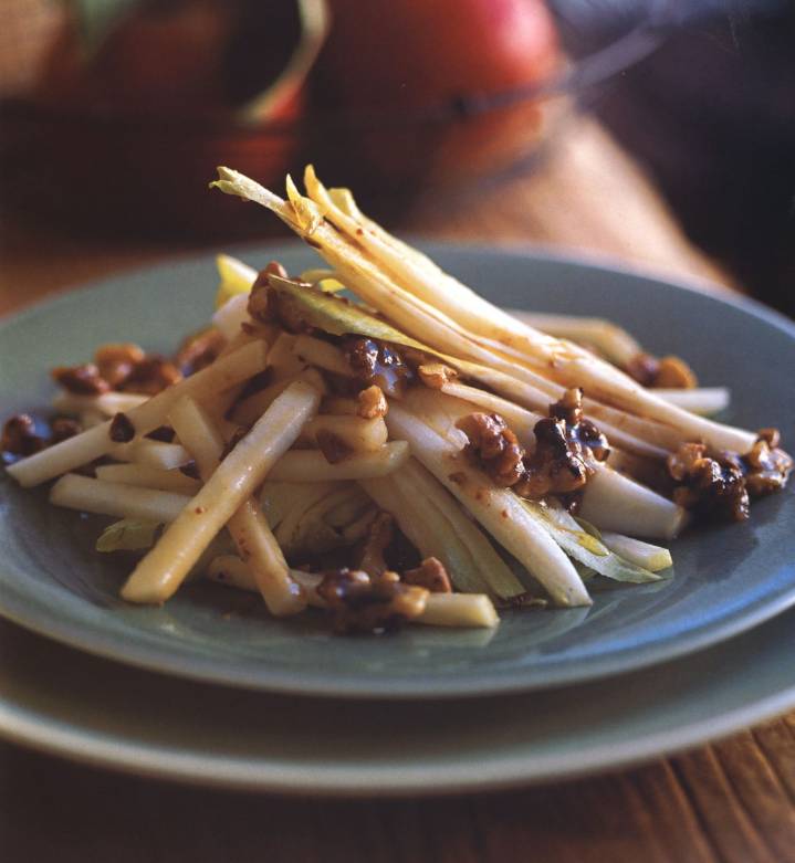 Seriously Simple: Holiday salad with apples, walnuts and fig vinaigrette is an elegant addition to the meal