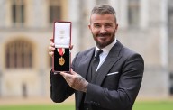 King Charles knights David Beckham: 'Arise, Sir David'