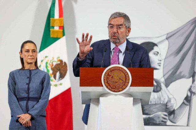 Sheinbaum confirma intervención médica de De la Fuente; Roberto Velasco encabezará la SRE