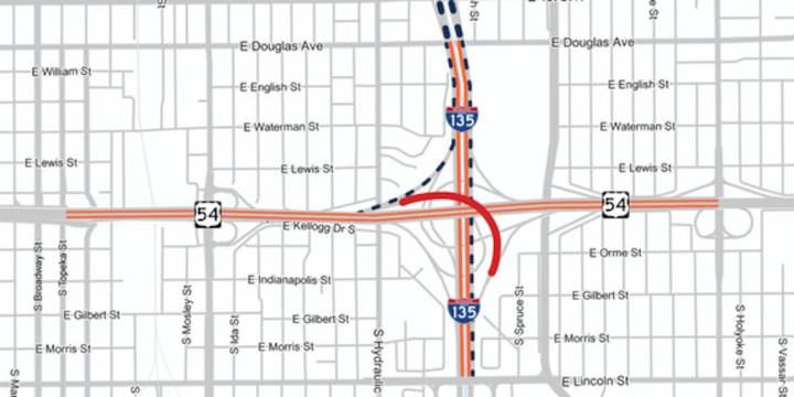 KDOT announces long-term closure of Kellogg on