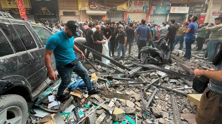 La curiosa 'tregua' de Israel: bombardearon un edificio en Beirut, con 5 muertos y 28 heridos