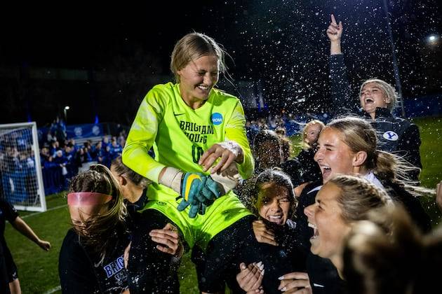 Following promptings put BYU’s Chelsea Peterson in the right place at the right time