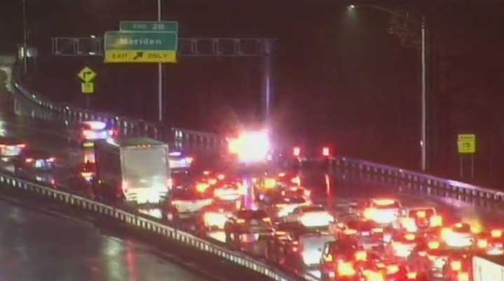 2 walk into hospital with gunshot wounds after incident on I