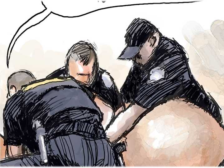 Fairhope 'Keystone Cops' attack First Amendment rights of Alabama woman wearing penis costume at protest