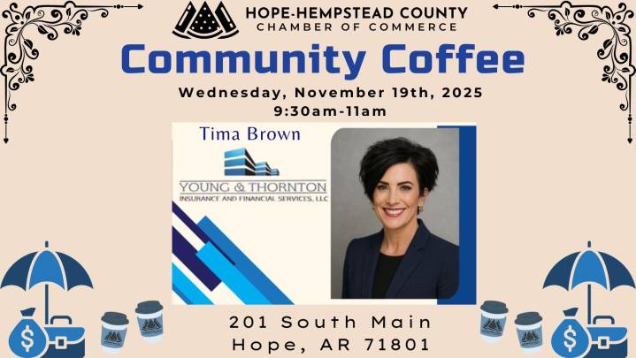 Community Coffee this morning