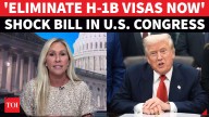 'ELIMINATE H-1B': Shock Bill In U.S. Cong; Republican Marjorie Challenges Trump Amid MAGA Revolt