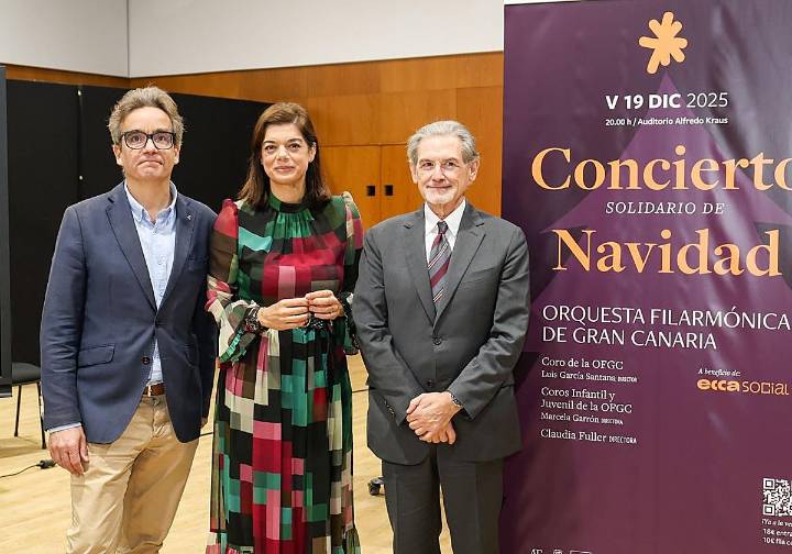 El Concierto Solidario de Navidad de la OFGC destinará lo recaudado a la Fundación ECCA