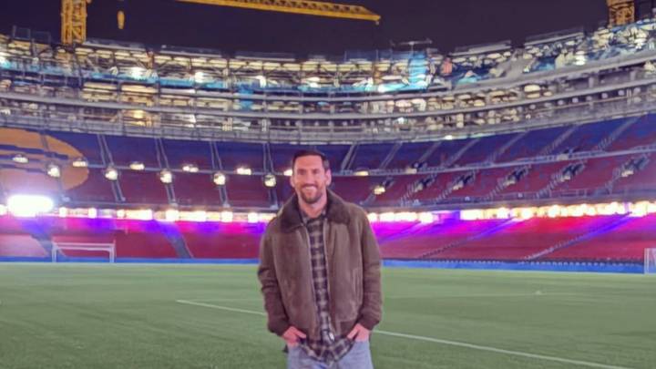 Messi vuelve al Camp Nou y lanza un 'dardo' a Laporta: "Ojalá algún día pueda volver..."