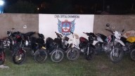 Secuestraron 14 motocicletas y demoraron a un adolescente por maniobras peligrosas