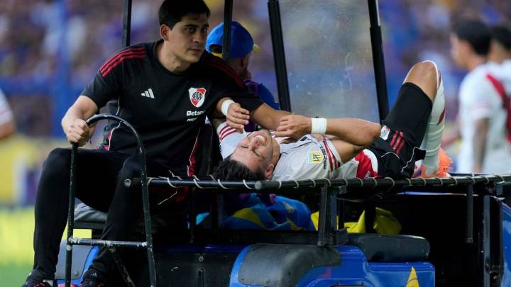 River confirmó la lesión de Meza: deberá ser operado y estará un largo tiempo afuera