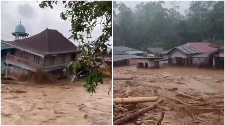 Inundaciones en Indonesia dejaron más de 60 muertos 🎦