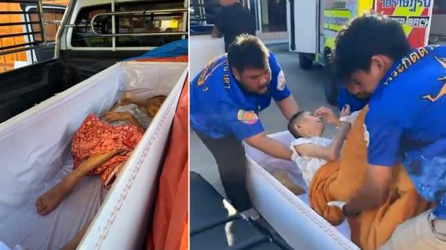 ‘Dead’ grandmother wakes up in coffin moments before funeral
