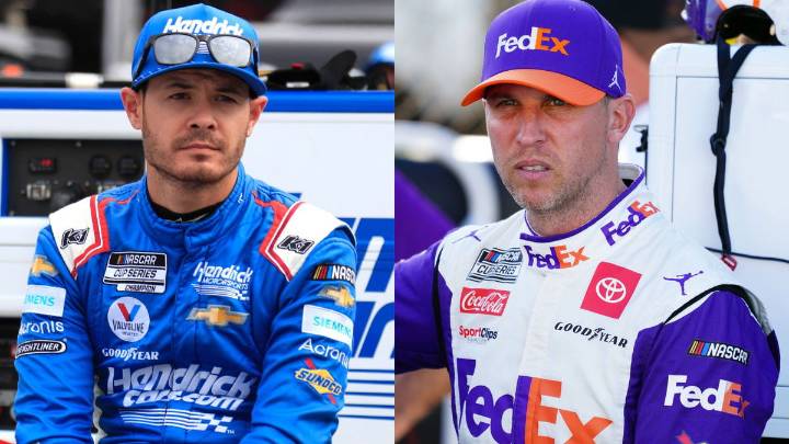 Kyle Larson Subtly Dodges Question About Becoming NASCAR’s Next Villain Amid Denny Hamlin’s Popularity Shift Kyle Larson opens up about NASCAR’s fan dynamics while reflecting on Denny Hamlin’s emotion