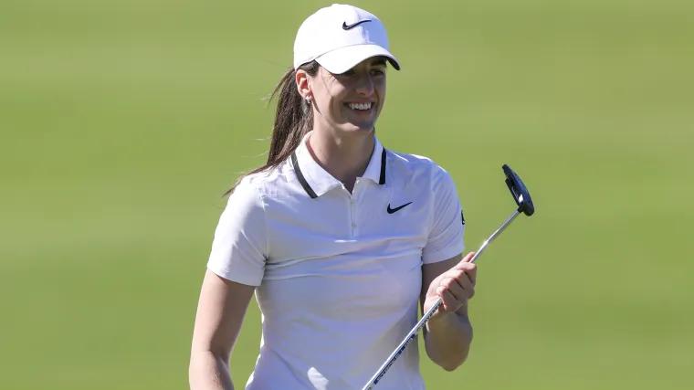 Caitlin Clark hits the links for LPGA's Annika Pro