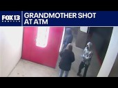Grandmother shot at ATM prepares to face gunman